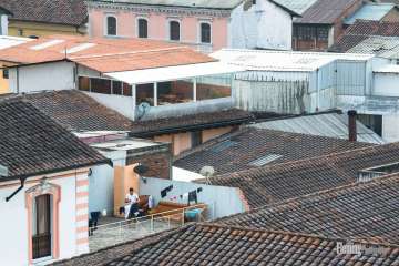 Rooftops in Old Town, Quito, Ecuador