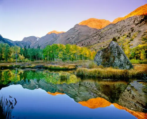Sunrise, Lundy Canyon