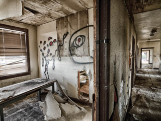 A photo series titled &quot;Modern Ruins,&quot; featuring haunting images of abandoned, decaying buildings. The portfolio captures crumbling facades, overgrown interiors, rusted structures, and empty urban spaces, exploring themes of neglect, impermanence, and the passage of time in modern architectural decay.